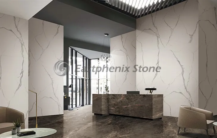 Glossy Large Format Sintered Stone