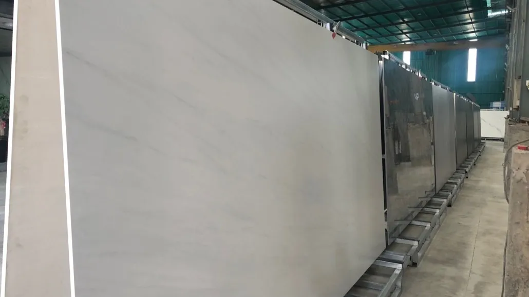 White Polished Sintered Stone for vanity tops White Polished Sintered Stone for vanity tops